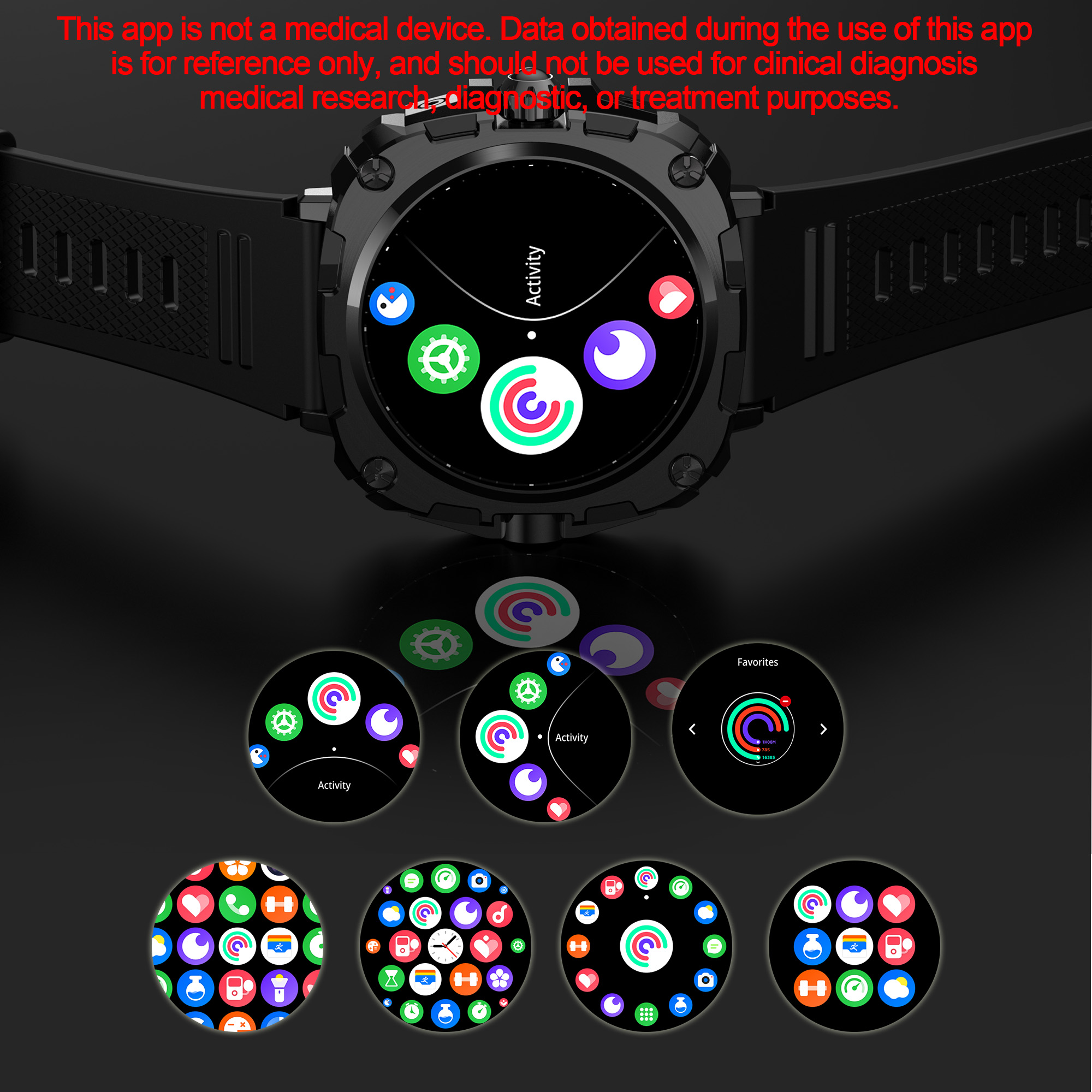 2024 SmartWatch 1.43" Big Screen, Smart Watch For Men Wireless Call, Custom Dial, Fitness Tracker, 400mAh Battery, Compatible with iPhone and Android, Perfect Gift for Men