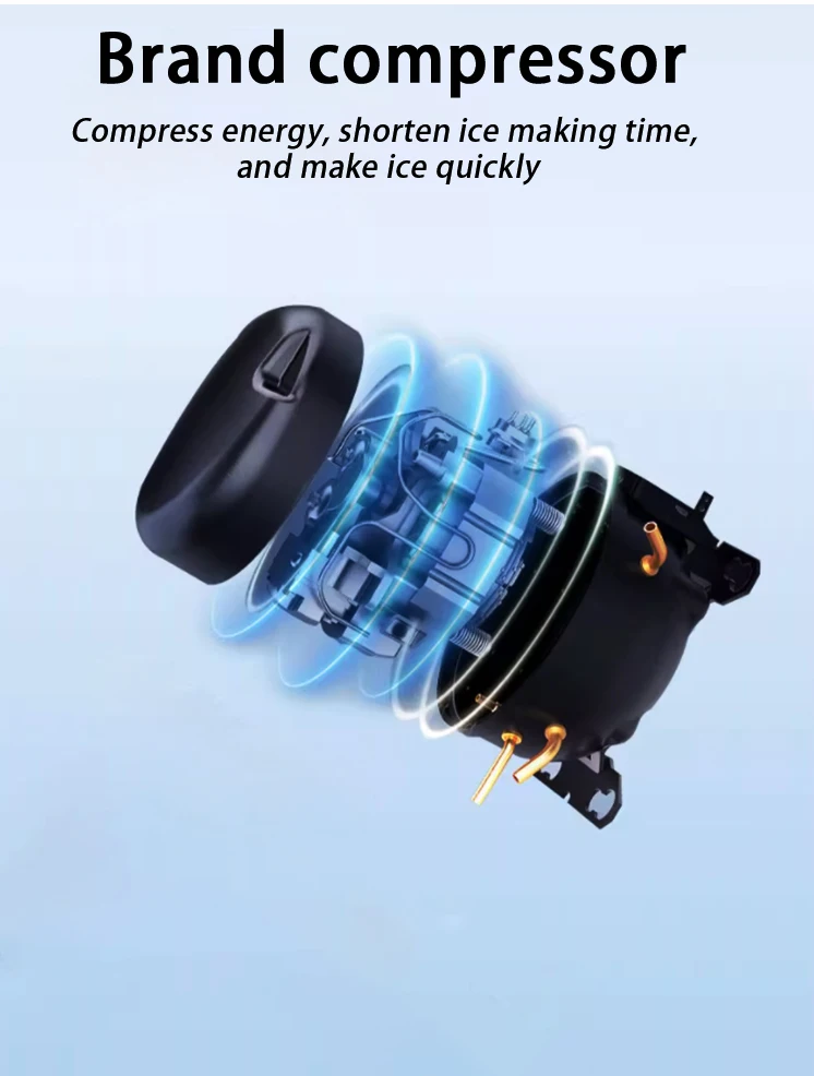 Mini Household Ice Maker Machine Ice Cube Maker Machine Portable Ice Maker Machine