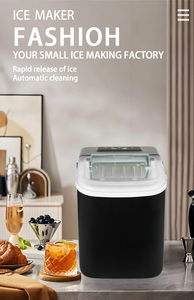 Mini Household Ice Maker Machine Ice Cube Maker Machine Portable Ice Maker Machine