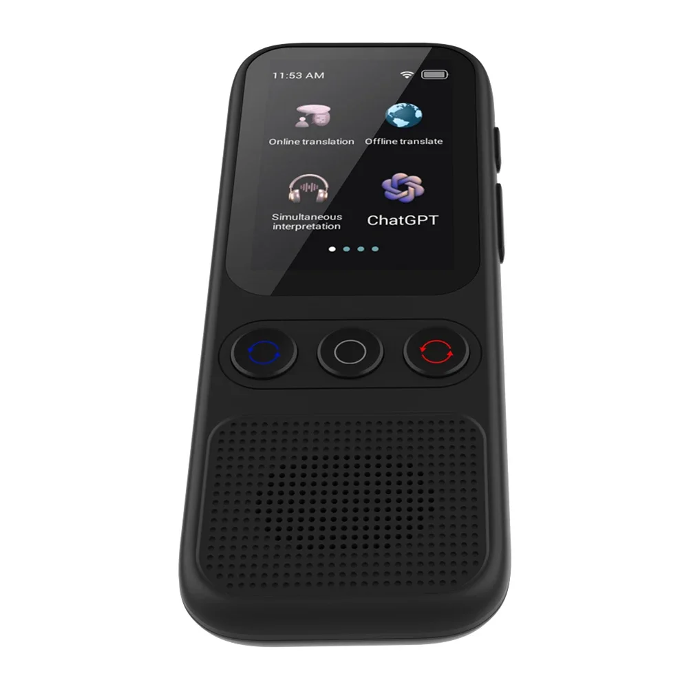 S80 Portable Translator Device Real-time Online Offline Language Translator Smart Audio Voice Travel