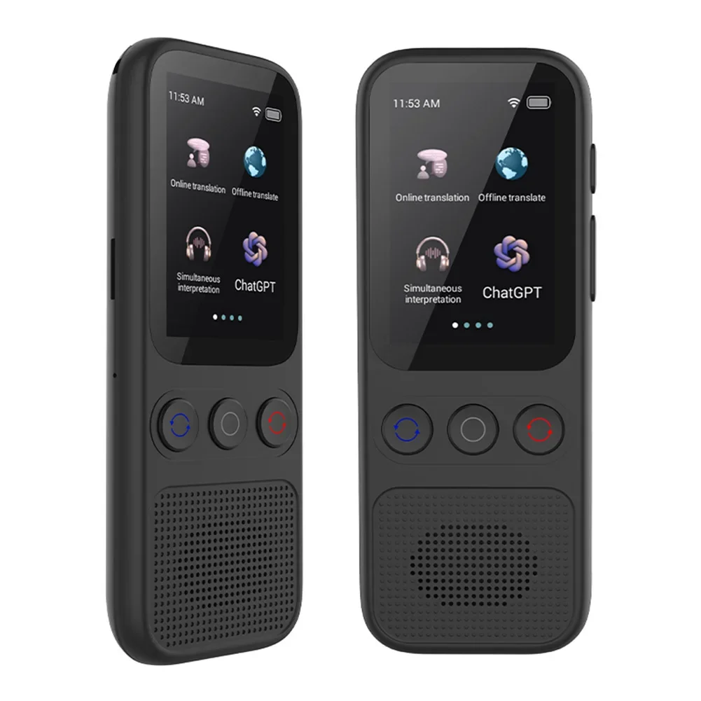 S80 Portable Translator Device Real-time Online Offline Language Translator Smart Audio Voice Travel