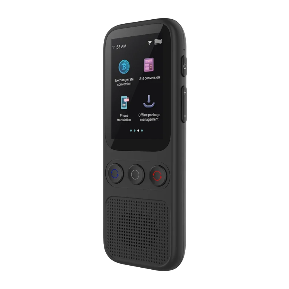 S80 Portable Translator Device Real-time Online Offline Language Translator Smart Audio Voice Travel