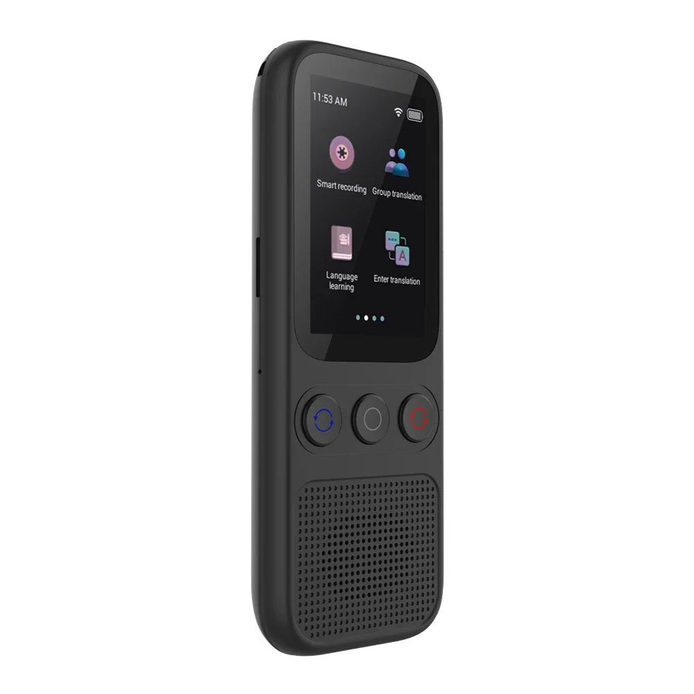 S80 Portable Translator Device Real-time Online Offline Language Translator Smart Audio Voice Travel