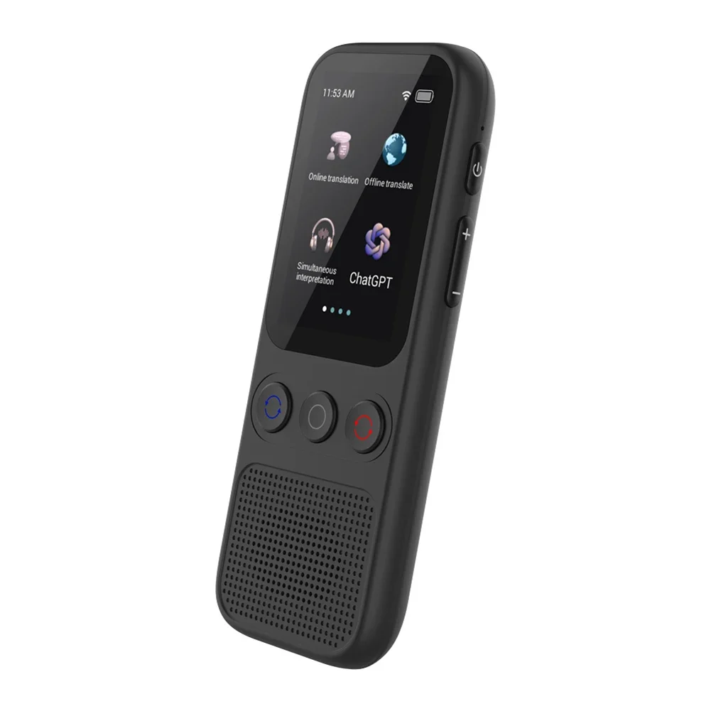 S80 Portable Translator Device Real-time Online Offline Language Translator Smart Audio Voice Travel