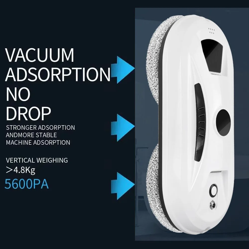 Smart Electric Window Cleaning Robot Vacuum Cleaner for Window Remote Control Home