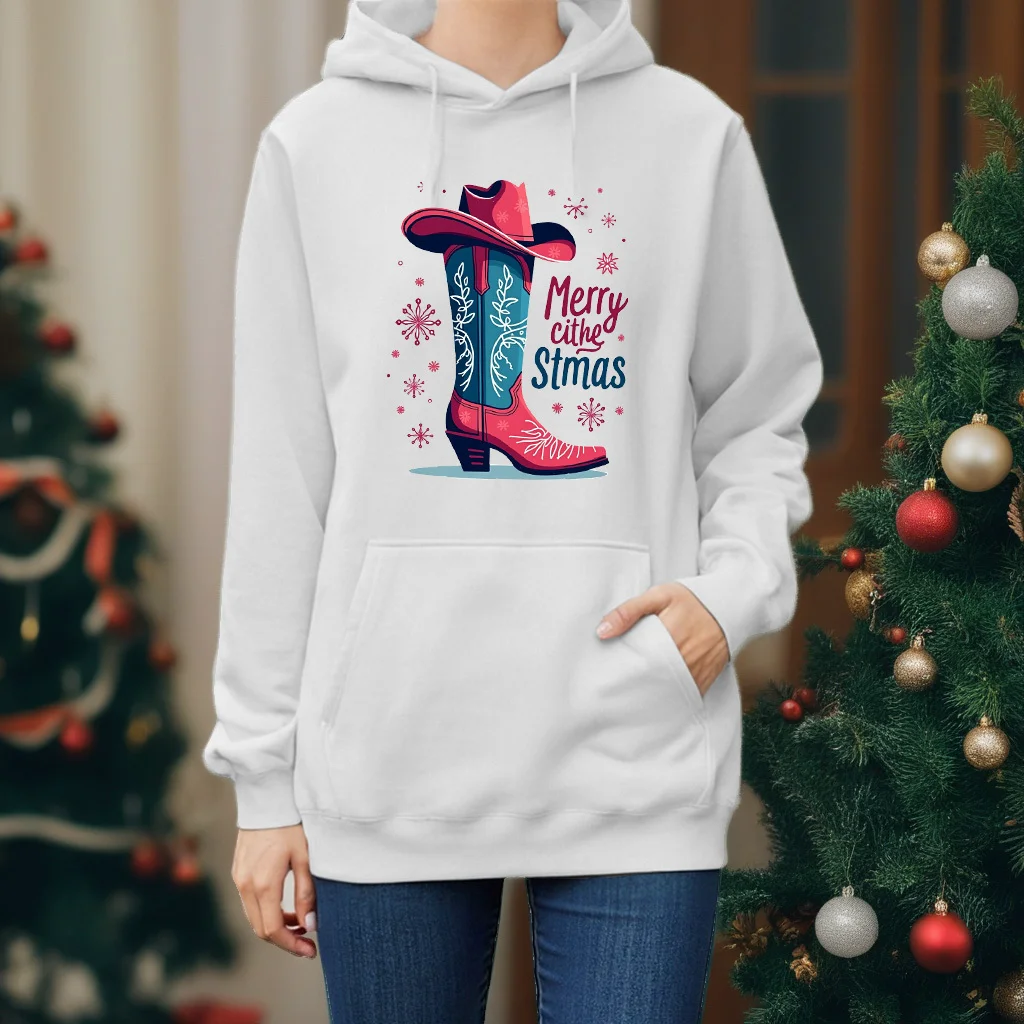 men's and women's hoodies christmas customized digital printed logo men's and women's fashion hoodies US warehouse stock