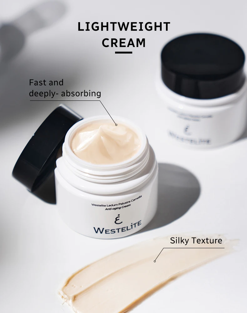 Westelite Serum Oil and Camellia Anti-agingCream skincare set