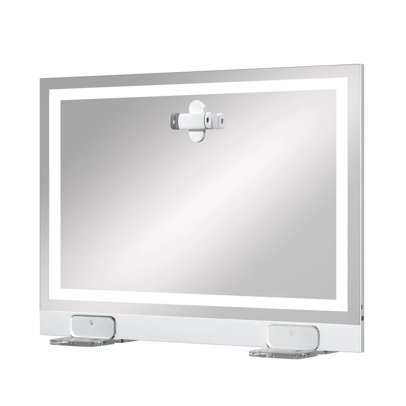 VANITII Hollywood Makeup Vanity Mirror With Led Strip Lights Remote Control Camera Self-timer Wall Mount White