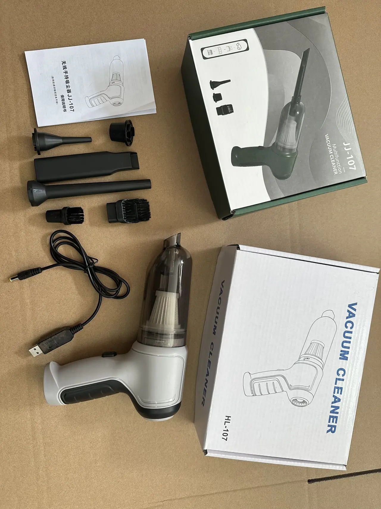Powerful Mini Wireless Car Vacuum Cleaner