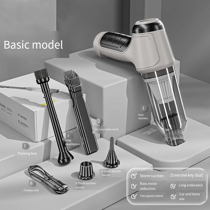 Powerful Mini Wireless Car Vacuum Cleaner