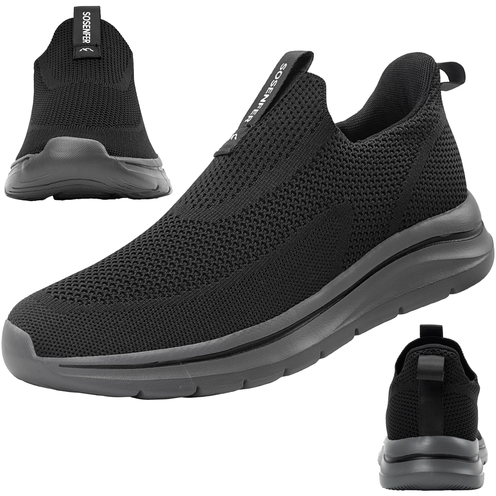 Dropshipping Men Casual Shoes Fashion Sneakers Comfortable Sports Flying Knitted Socks Shoes Casual Flats Walking Style Shoes