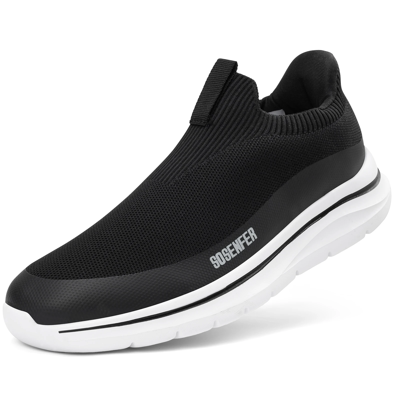 2025 Dropshipping Product Men's Mesh Breathable Slip-On Sneakers  Best Selling Walking Shoes