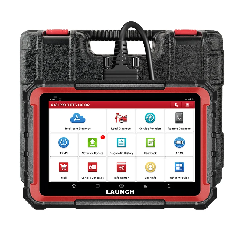  X431 PRO ELITE Full System OBD2 Scanner Automotive Diagnostic Tool 12V ECU Online Coding Machine With 31 Resets