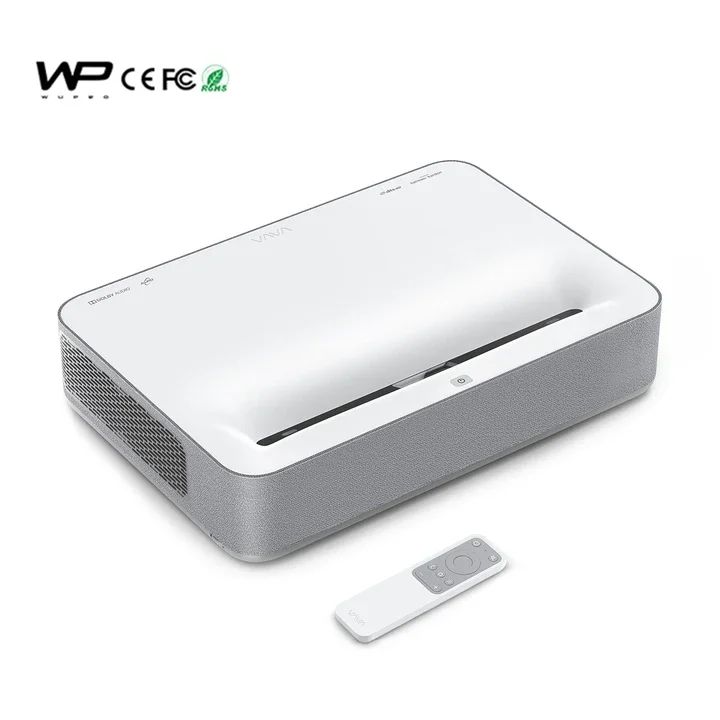 [US Stock] VAVA 4K Laser DLP Projector 2500 ANSI Lumens High Brightness Smart Android Ultra Short Throw Projector