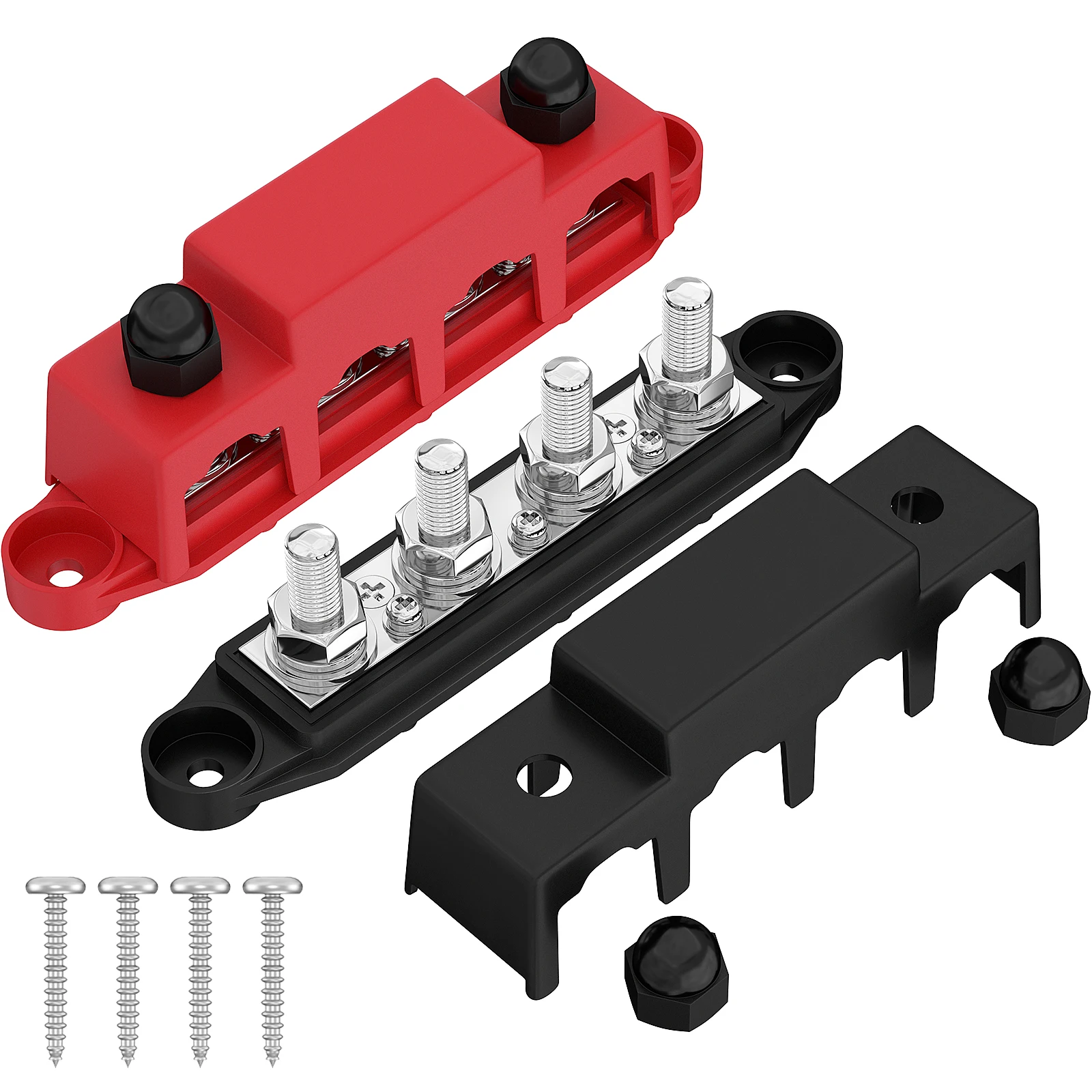 Busbar 250A Heavy Duty Terminal 4X 3/8