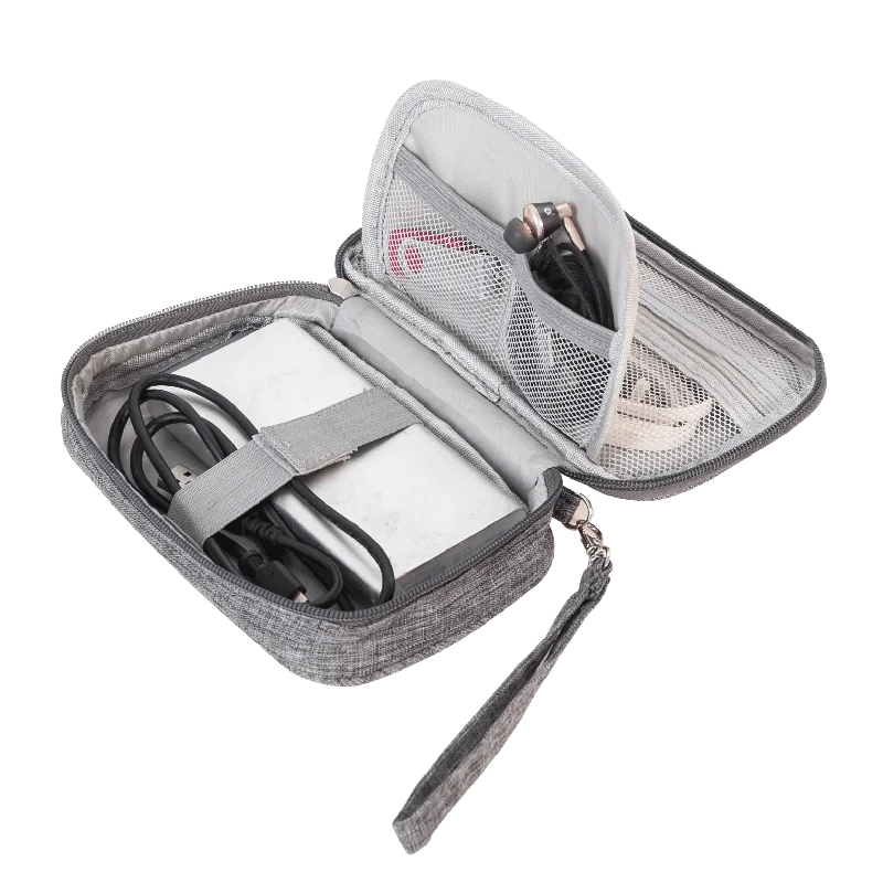 Digital Gadget Case Cable Travel Storage Organizer Bag Electronic Accessories Bag Data Cable Bag