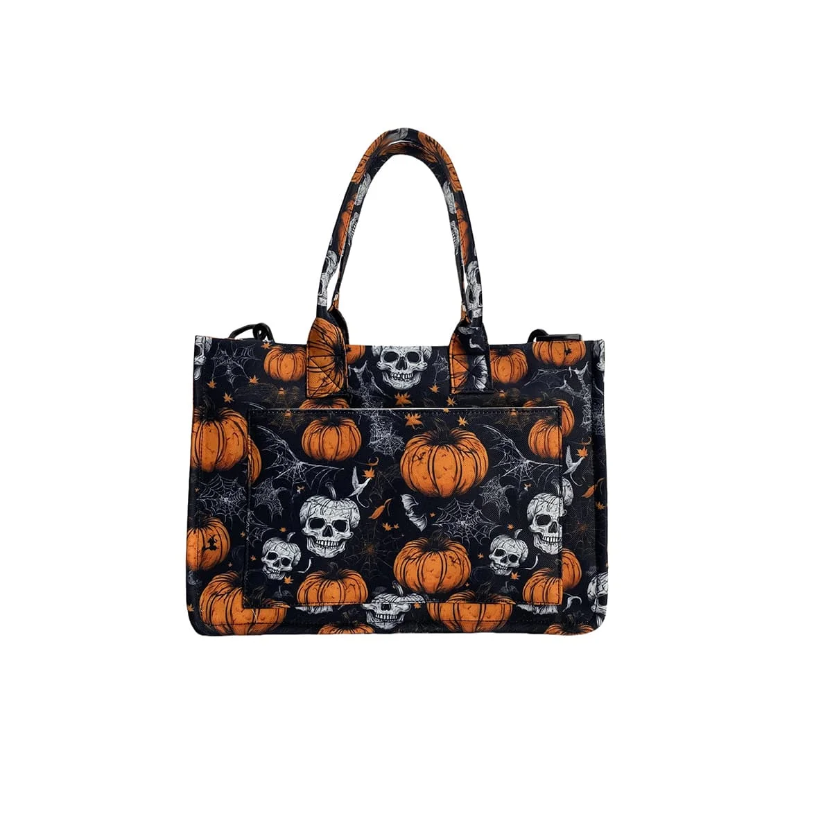Wholesale Low Price Halloween Tote Reusable Canvas Bag for Trick or Treating Halloween Treats Bags