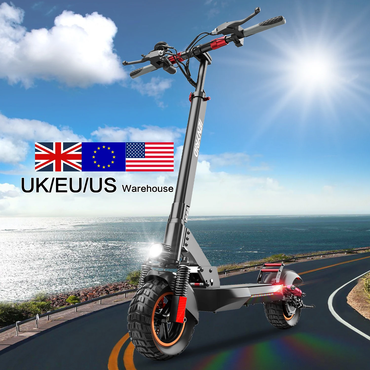 US EU Poland Warehouse IENYRID M4 PRO S E Scooter 500W 600W Brushless Motor 48V 10AH 16Ah Battery KUGOO M4 Pro Electric Scooter