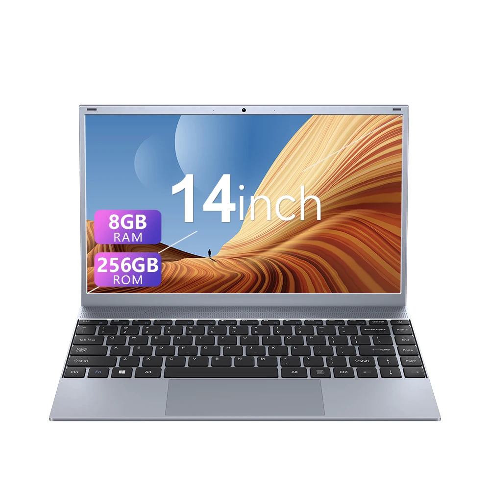 14 Inch Brand New Laptop J3710 2.6Ghz 8GB DDR3 256GB ROM IPS Screen Laptop Computer Laptops