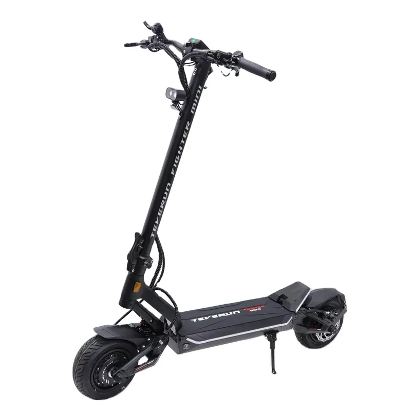 EU Stock 2024 Newest Teverun Fighter Mini Pro 60V 25Ah Electric Scooter Smart BMS APP Dual Motor 1000W*2 65km/h Speed Scooter