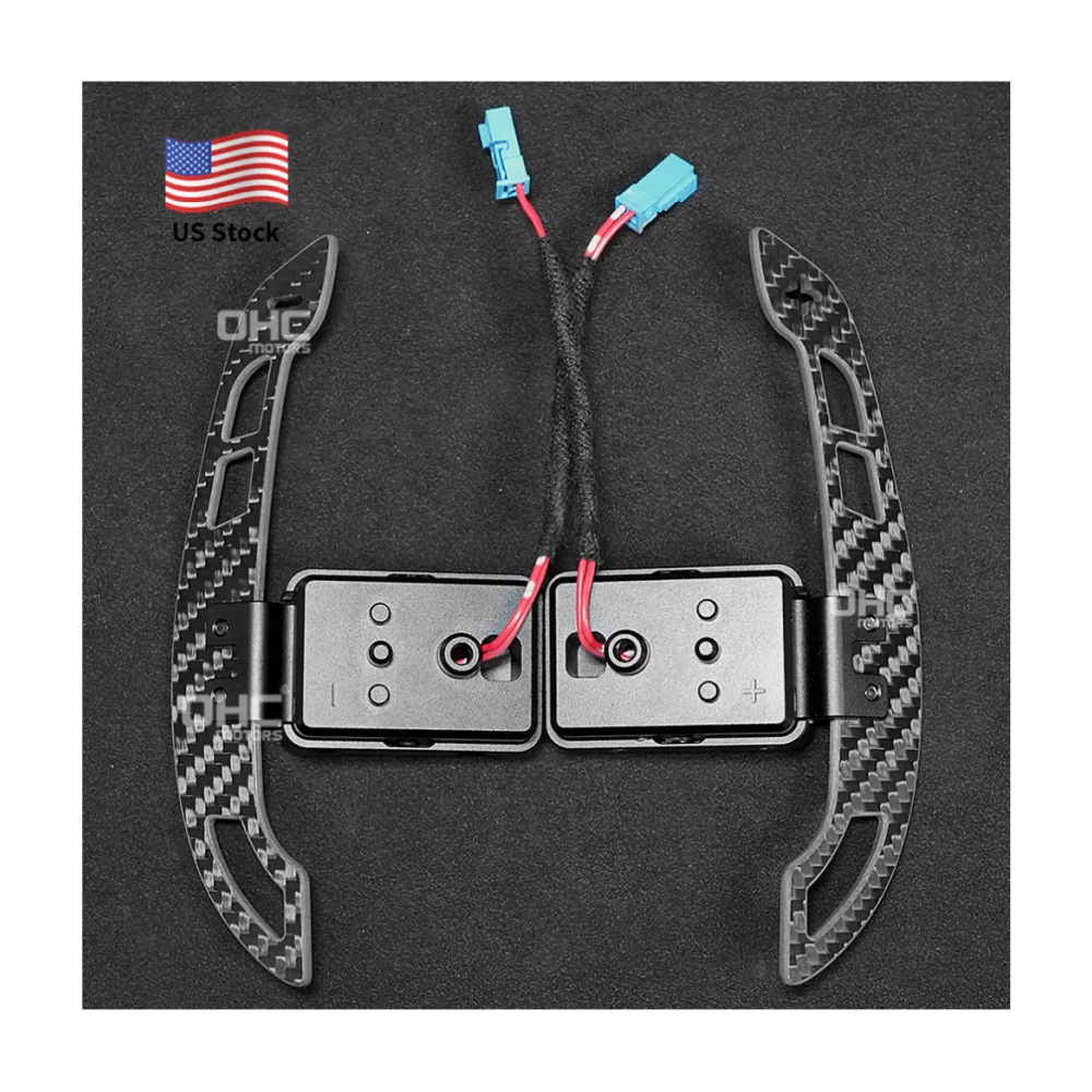 USA Stock Carbon Fiber Shift Paddle F Chassis Magnetic Paddle Shifter for Bmw M5 F10 F11 F07 F90 F12 F13 F01 F02 F03 F91 M3 F30