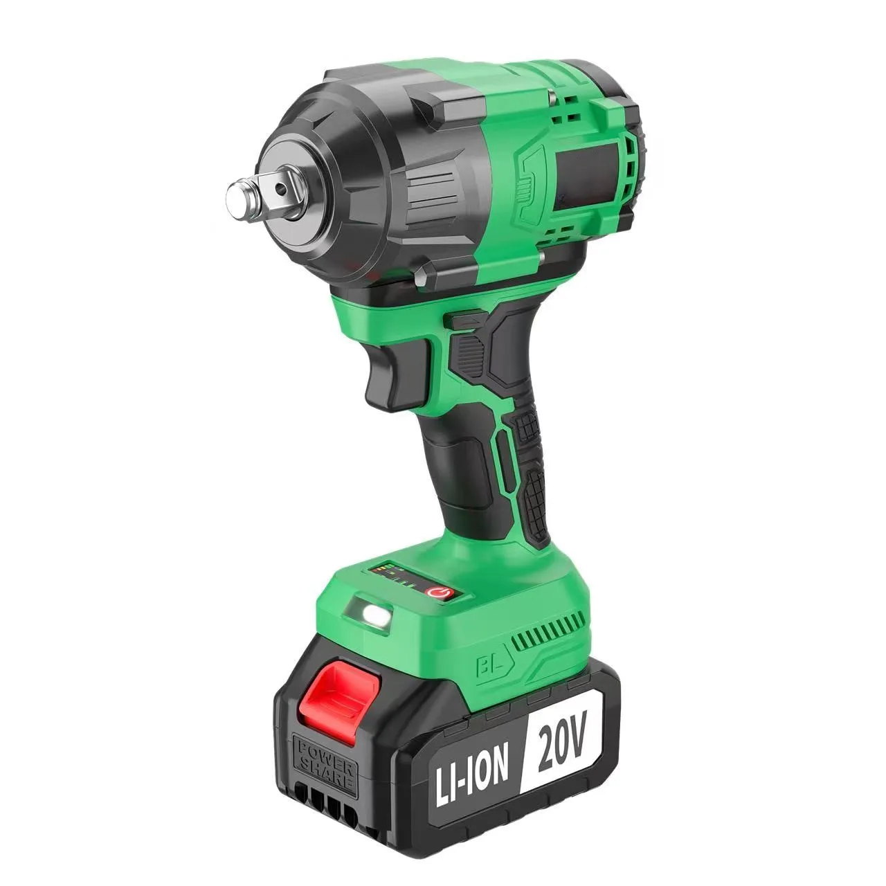 3 in 1 20V Cordless Impact Wrench 800nm Max Torque Industrial Grade Electric Wrench Support Drop Shipping Local US Warehouse