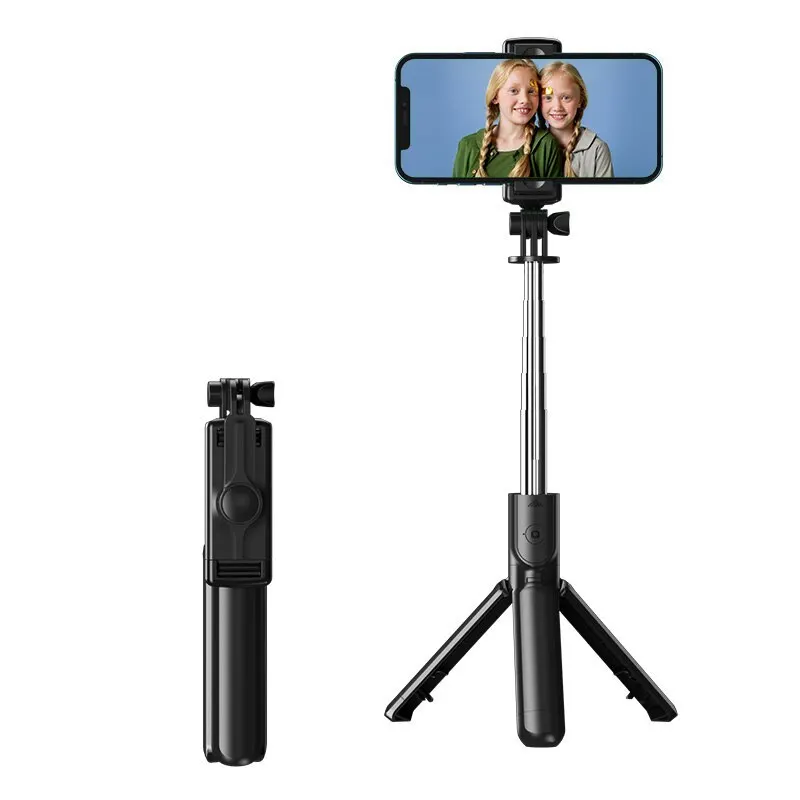 Smart for Bluetooth Wireless Extendable Mini Selfie Stick Monopod Tripod Remote Shutter for iPhone Samsung Xiaomi Phone Holder