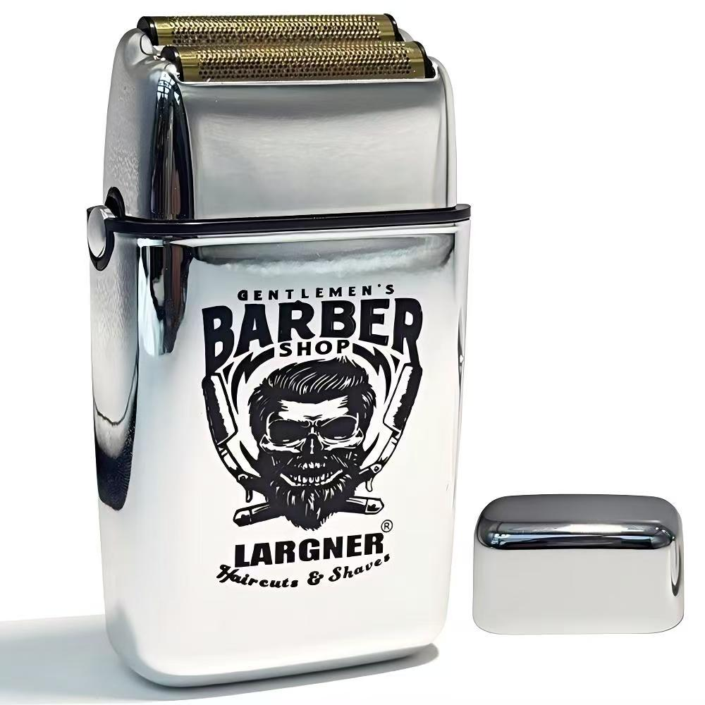 LARGNER Electric Foil And Bald Shavers 2 In 1 Double Shaver For Men Reciprocating Razor Blade And Popup Beard Trimmer With Rechargeable 2 Head Adjustable Speeds Men's Beard Shaver For Hair Cutting、Give your boyfriend