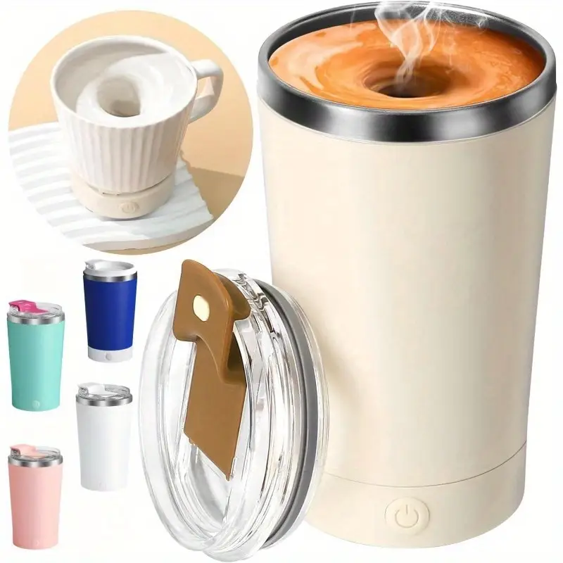 Colorful Automatic Coffee Stirring Mug