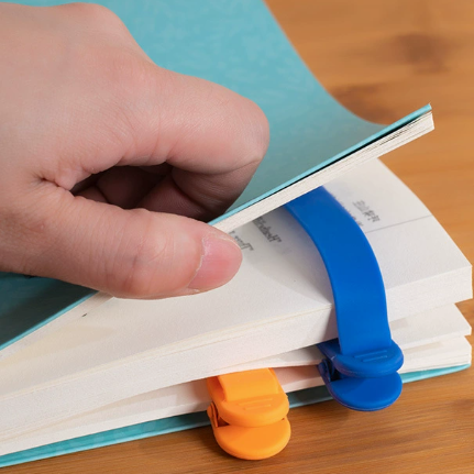 Colorful Silicone Waterproof Bookmark