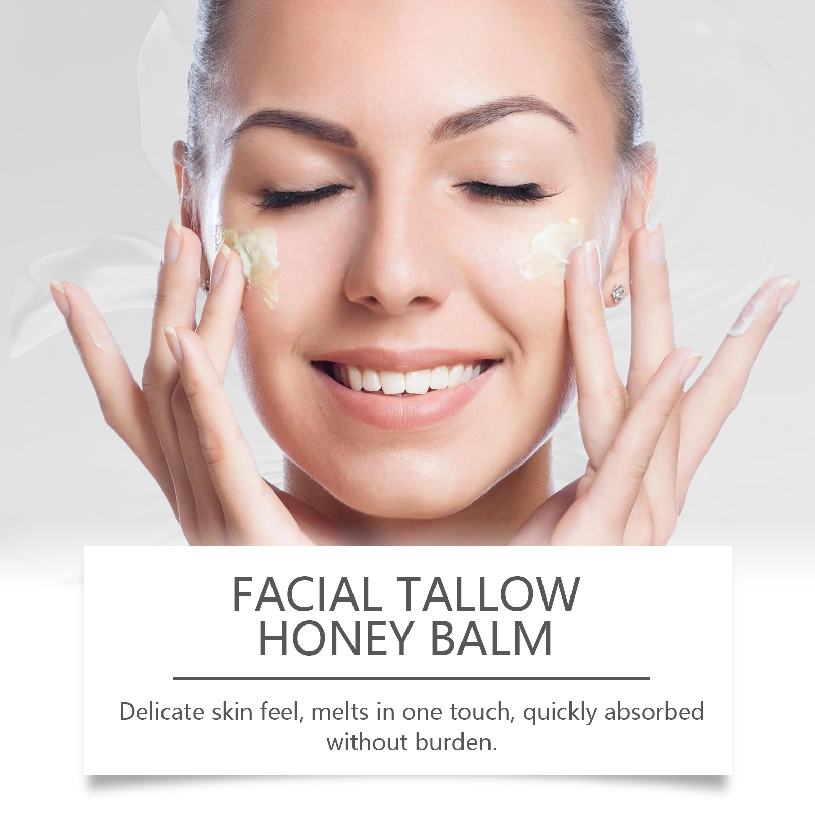 Beef Tallow and Honey Moisturizing Cream. It deeply moisturizes and hydrates the body, nourishes the skin, and maintains skin elasticity.