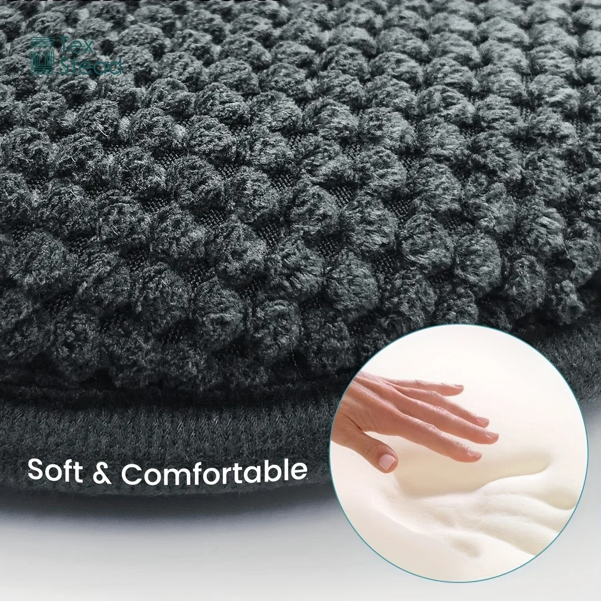 Foam Seat Cushions for Kitchen Chairs Non Slip Washable U Shaped Soft Thick Chair Pads