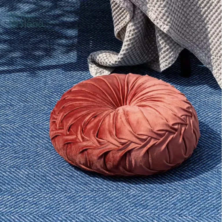 TEXSTEAD 3D Pumpkin Design Luxurious Velvet Throw Soft Cozy Sofa Bed Chair Cushion Machine Washable Reading Bed Rest Pillows