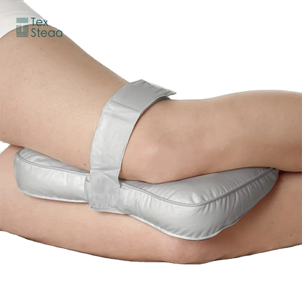 Knee Pillow for Side Sleepers - Ergonomic Leg Positioner Pillow for Spine Alignment & Pregnancy Support, Machine Washable Cover