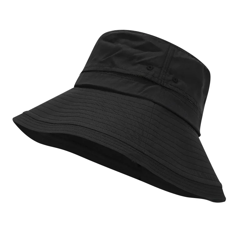 Trend Style Casual Spring Summer Foldable Women's Lightweight Breathable Men's Outdoor UV Shade Sun Fishman Hat Wholesales