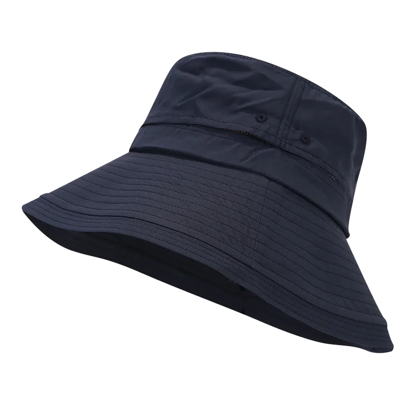 Trend Style Casual Spring Summer Foldable Women's Lightweight Breathable Men's Outdoor UV Shade Sun Fishman Hat Wholesales
