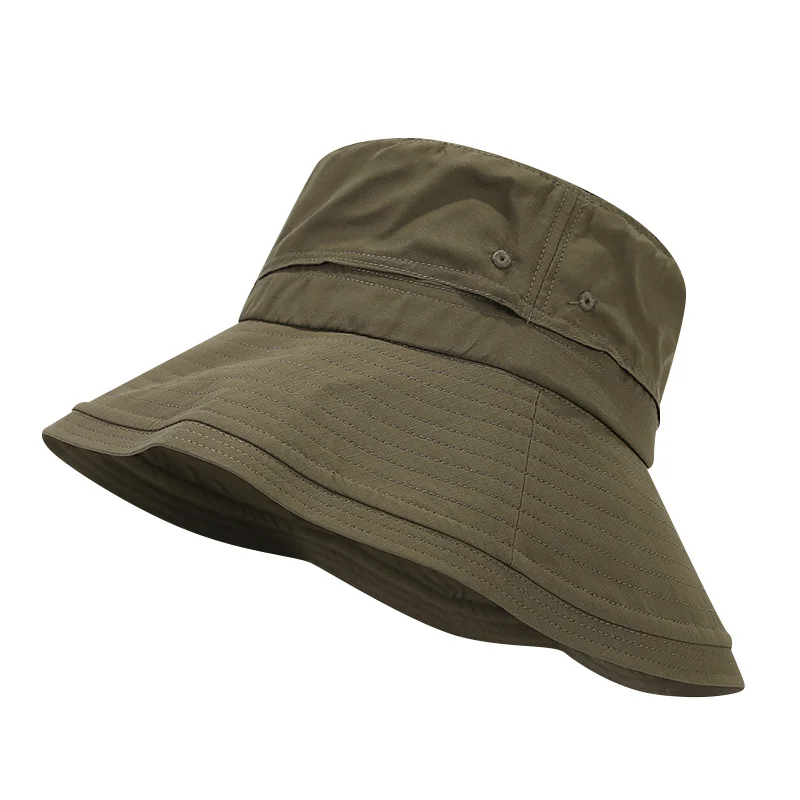Trend Style Casual Spring Summer Foldable Women's Lightweight Breathable Men's Outdoor UV Shade Sun Fishman Hat Wholesales