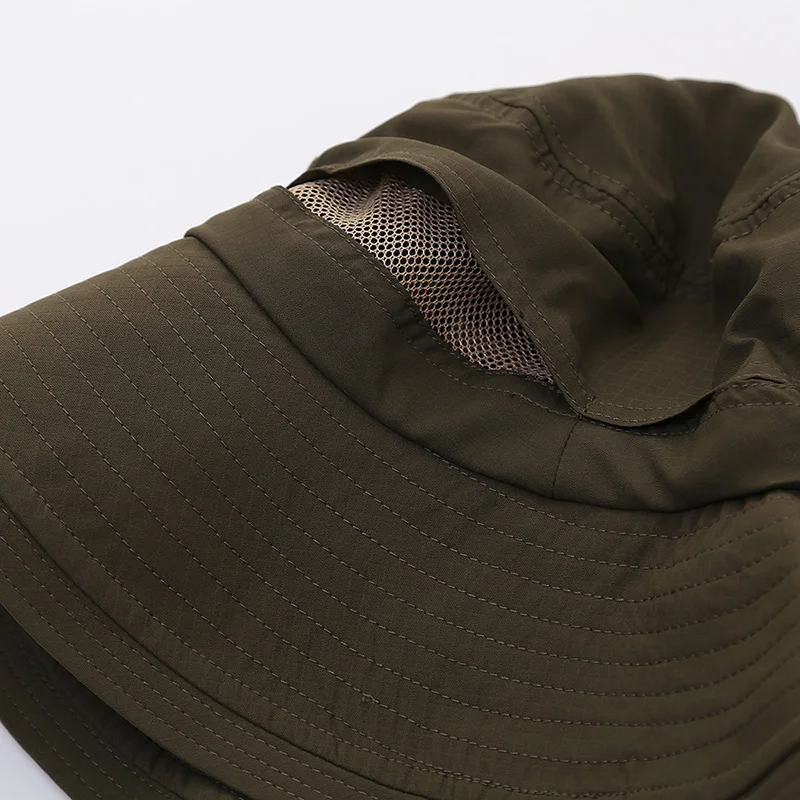 Trend Style Casual Spring Summer Foldable Women's Lightweight Breathable Men's Outdoor UV Shade Sun Fishman Hat Wholesales