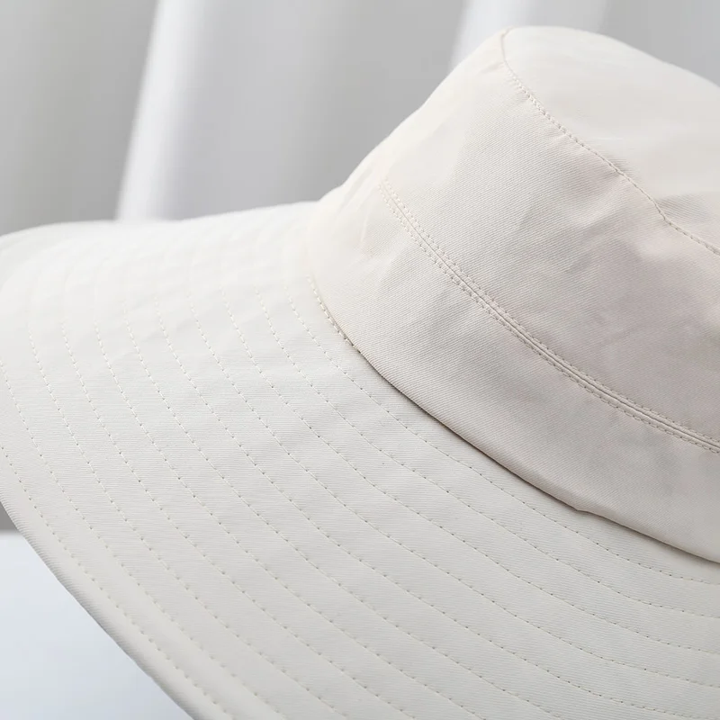 Trend Style Casual Spring Summer Foldable Women's Lightweight Breathable Outdoor UV Shade Sun Fishman Hat Wholesales