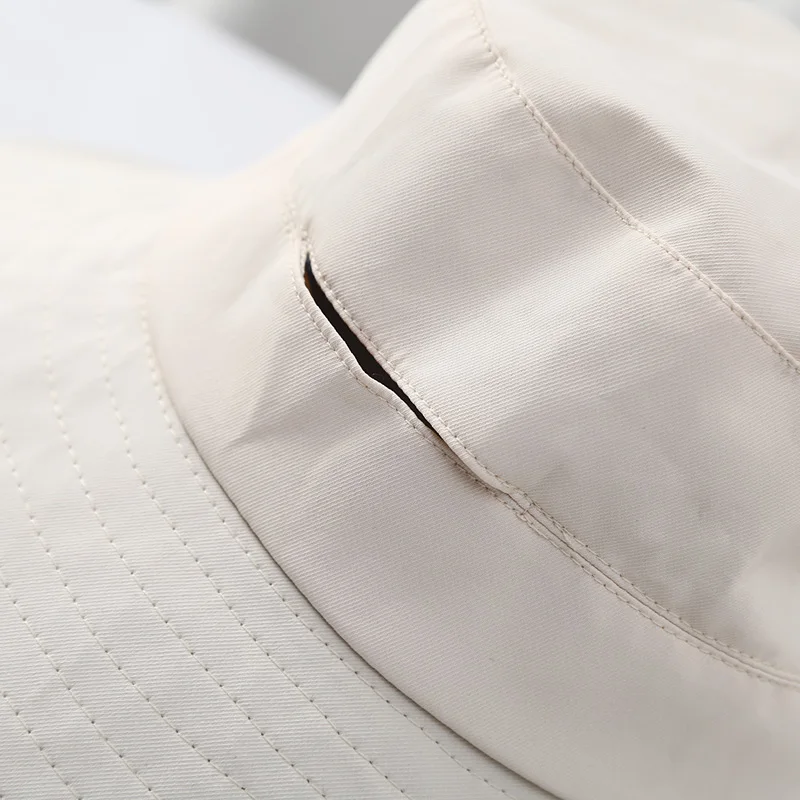 Trend Style Casual Spring Summer Foldable Women's Lightweight Breathable Outdoor UV Shade Sun Fishman Hat Wholesales