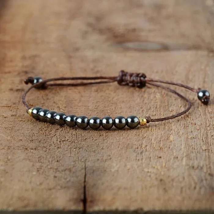 Handmade Gemstone Beaded Macrame Bracelets