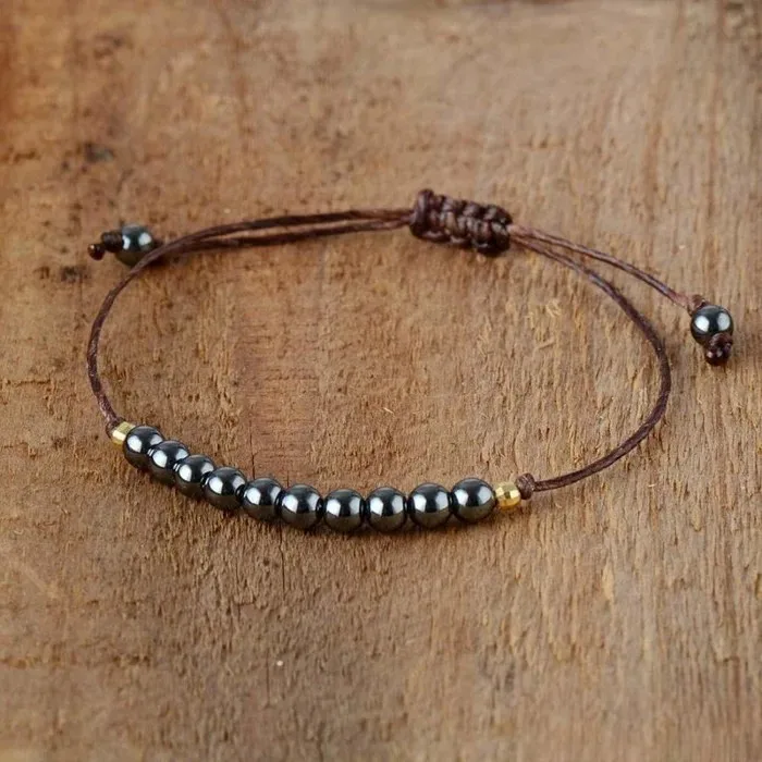 Handmade Gemstone Beaded Macrame Bracelets