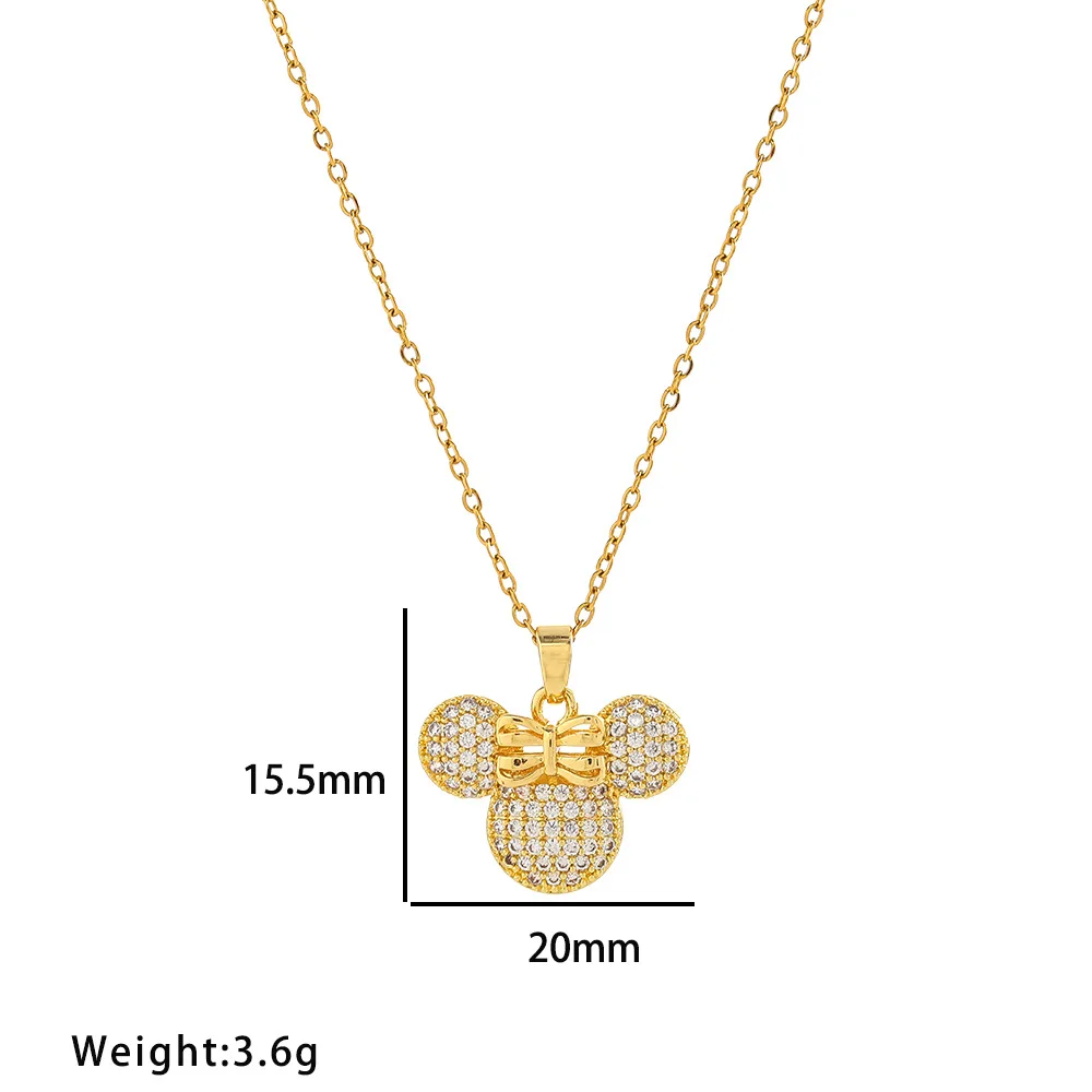 Cute Mini Mouse Luxury Jewelry Set for Women