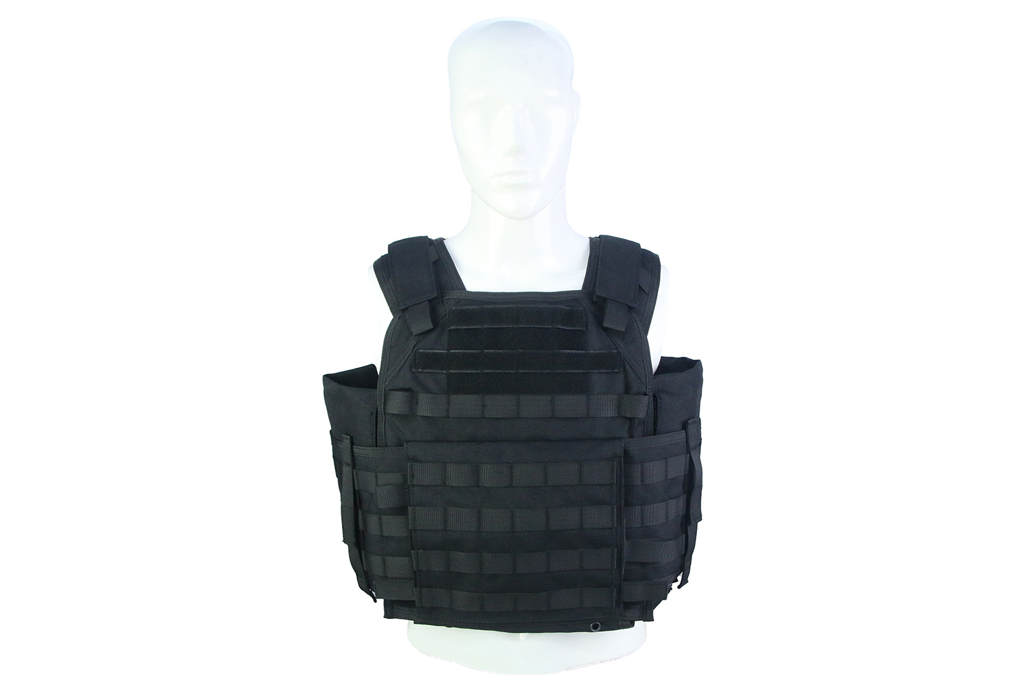 Tactical Nylon 600D QR Lightweight Breathable Tactical Airsoft Vest with Adjustable Straps