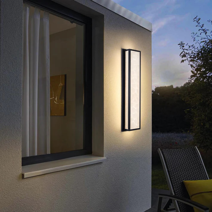 33 inch IP65 Waterproof Marble Front Porch Light Exterior Wall Sconce