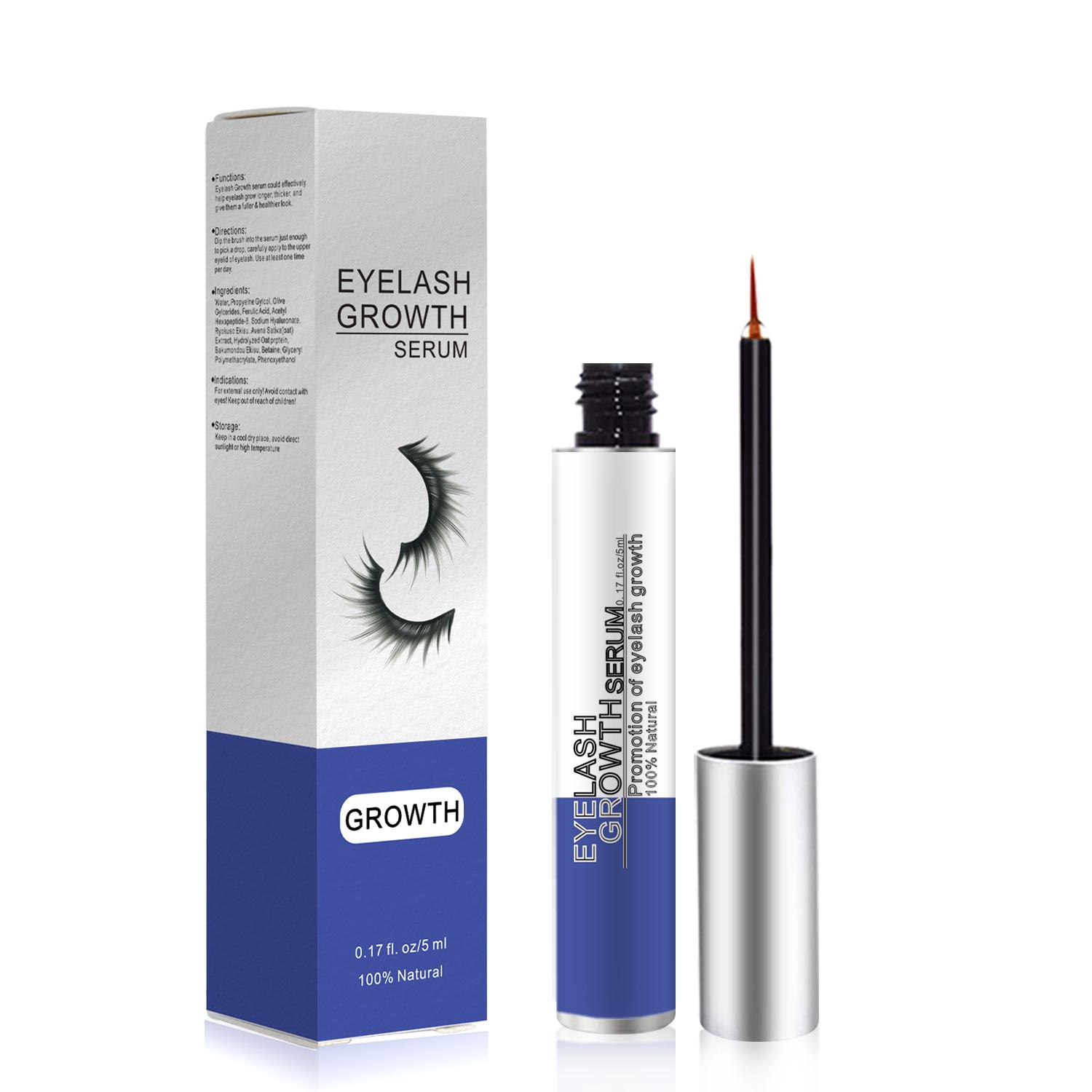 Eyelash Serum and Brow Enhancer to Longer Lashes for Long ,Luscious Lashes 5ml Makeup Mascara Daily Nourishing