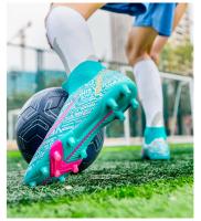 Atos professional men's non slip shoes, outdoor boots, ankle, AG/FG sole, youth soccer high heels, training shoes