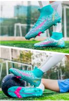 Atos professional men's non slip shoes, outdoor boots, ankle, AG/FG sole, youth soccer high heels, training shoes