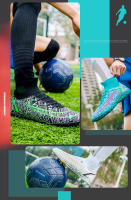 Atos professional men's non slip shoes, outdoor boots, ankle, AG/FG sole, youth soccer high heels, training shoes