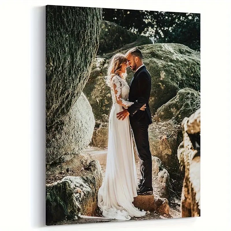 Framed Personalized Custom Canvas Prints, Photo On Canvas Transform Your Photosinto Stunning Framed Wall Art Digitally Printed Photo To Canvas ldeal for Home DecorGifts Keepsakes